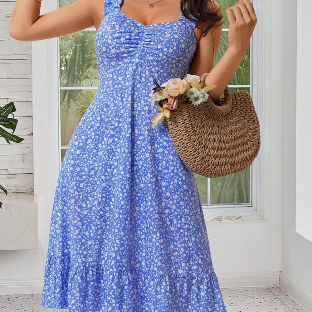 Guberry Floral Fit and Flare Sundress
